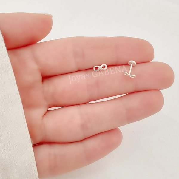 aros abridores infinito plata 925