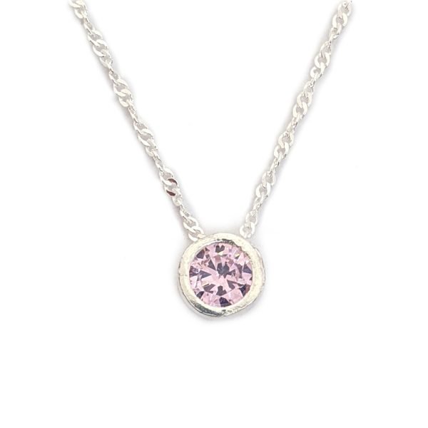conjunto susano 4.5mm rosa plata