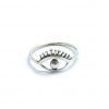 Anillo ojo plata