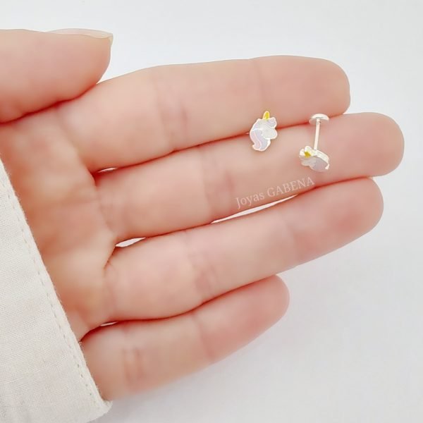 abridores cabeza unicornio plata 925