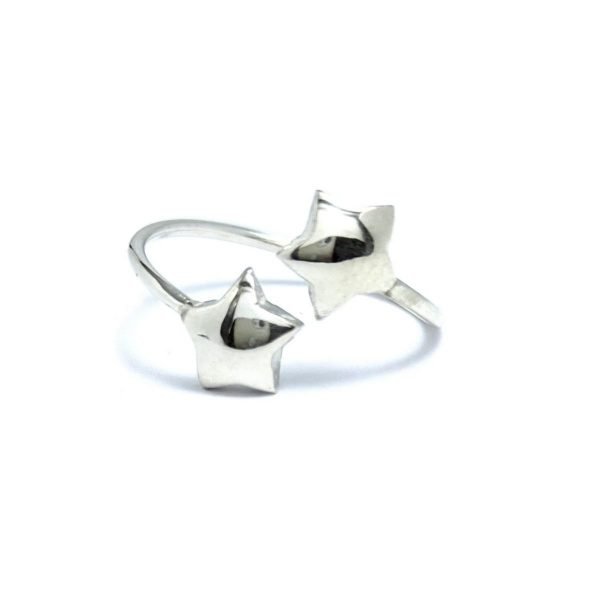 anillo estrellas semiabierto
