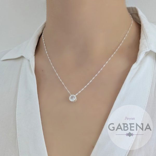 cos-6 conjunto susano 6mm blanco plata 925