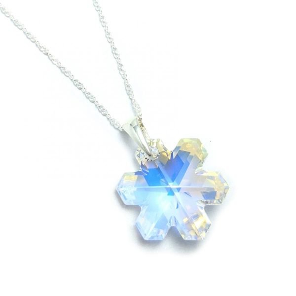 Collar Swarovski copo de nieve