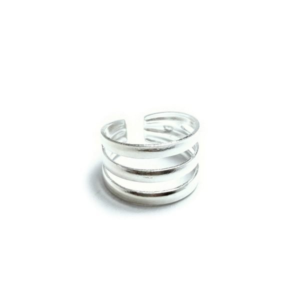 anillo midi 3 lineas