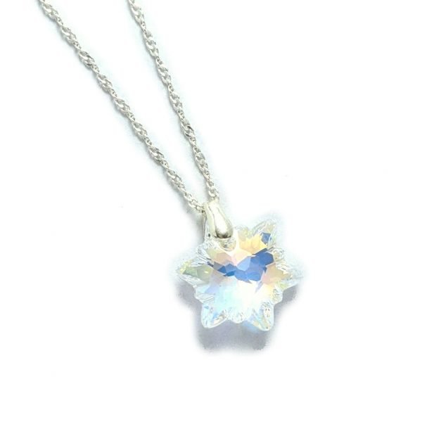 Cadena Collar Swarovski Edelweiss 14m Plata 925