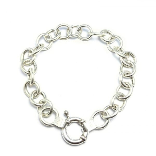 Pulsera Rolo oval 9mm
