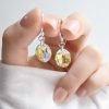Aros Swarovski pure leaf