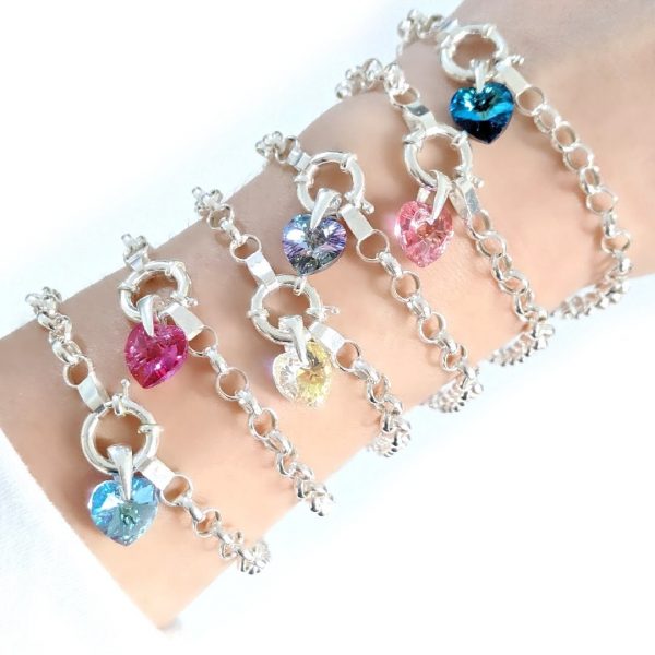 pulsera rolo n00 swarovsi