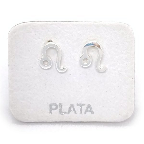 Aros Leo Zodiaco Plata 925
