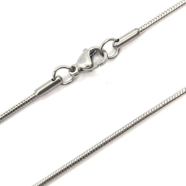 Cadena clapton 1.5mm unisex acero