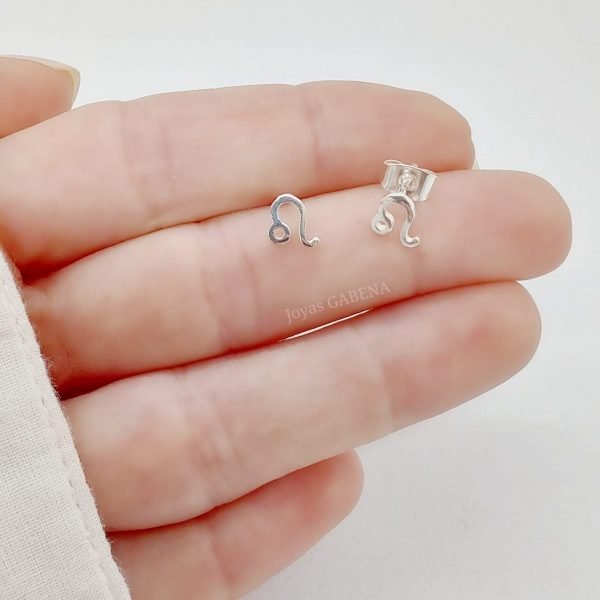 Aros Leo Zodiaco Plata 925