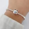 Dije Charm Gato Pasante Plata 925 - Imagen 2