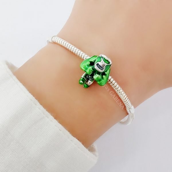Dije Charm Hulk Plata 925