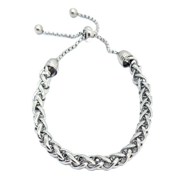 Pulsera Espiga Regulable Acero Quirúrgico