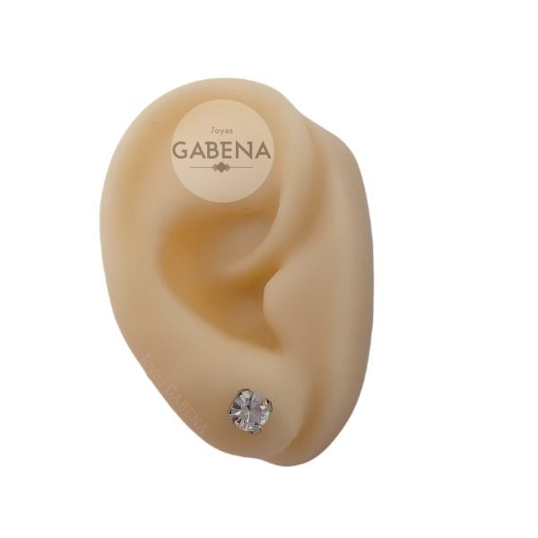 aros abridores strass 5mm acero quirúrgico