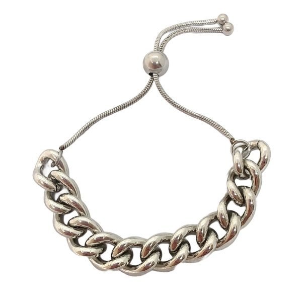 Pulsera Grumet Regulable Acero Quirúrgico