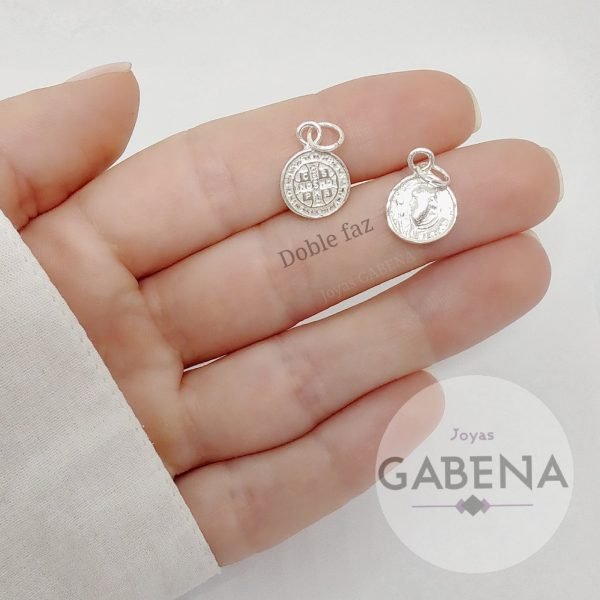 DI-244 dije san benito MINI plata 925