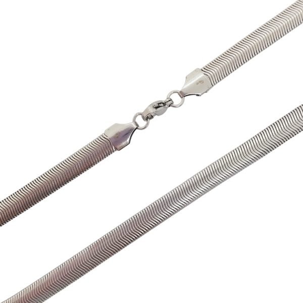 CAA-34 CAA-35 Cadena Clapton Aplanada Gruesa Acero Quirúrgico