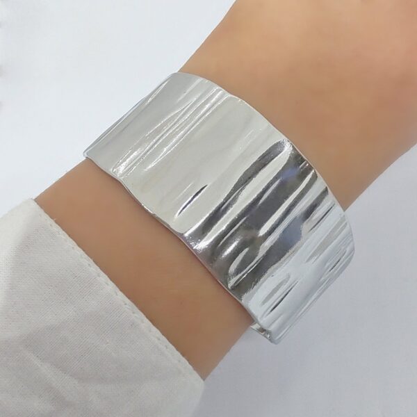 PAC-29 Pulsera Brazalete Semiabierta Acero Quirúrgico