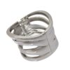 PAC-32 Pulsera Brazalete Lineas Onduladas Acero Quirúrgico