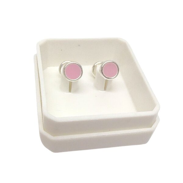 AA-177 aros abridores laminado plata premium circulo rosa (2)